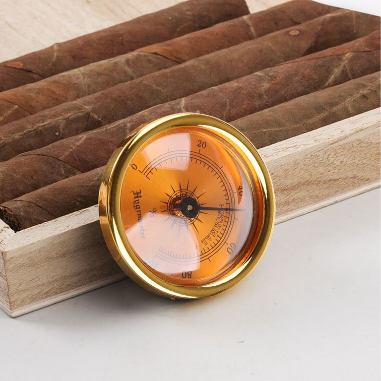 Analog hygrometer diameter 45 mm for cigar box
