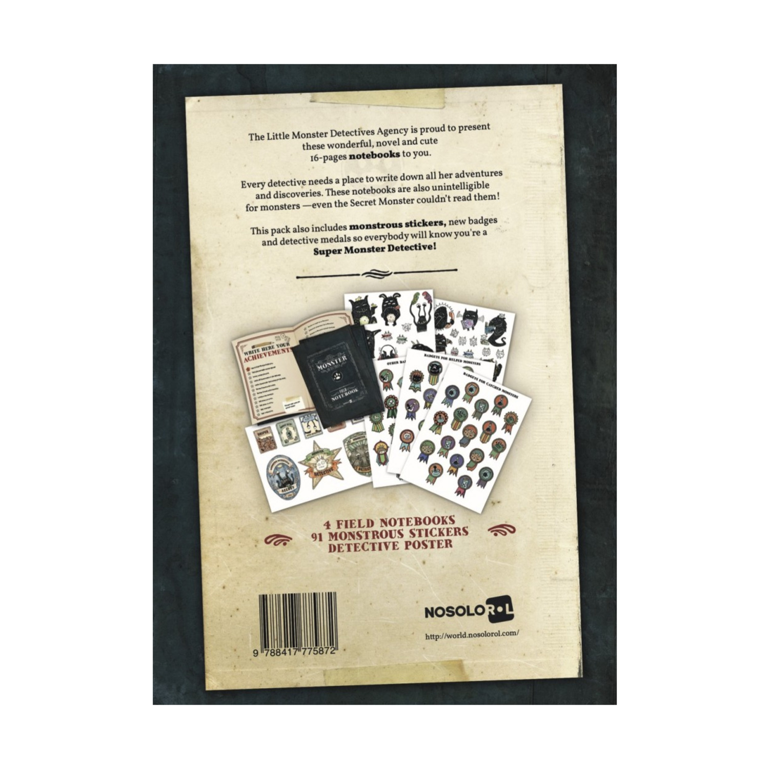 Nosolorol Field Notebook Pack New
