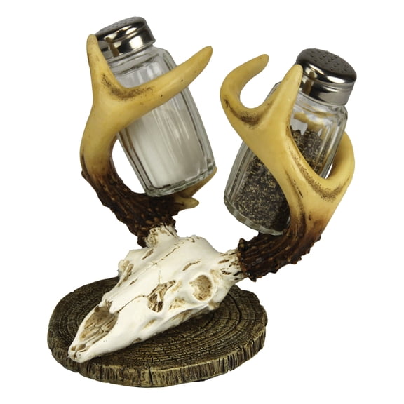 Rivers Edge Products Rivers Edge Products Decorative Salt and Pepper Shakers Set, Euro Deer