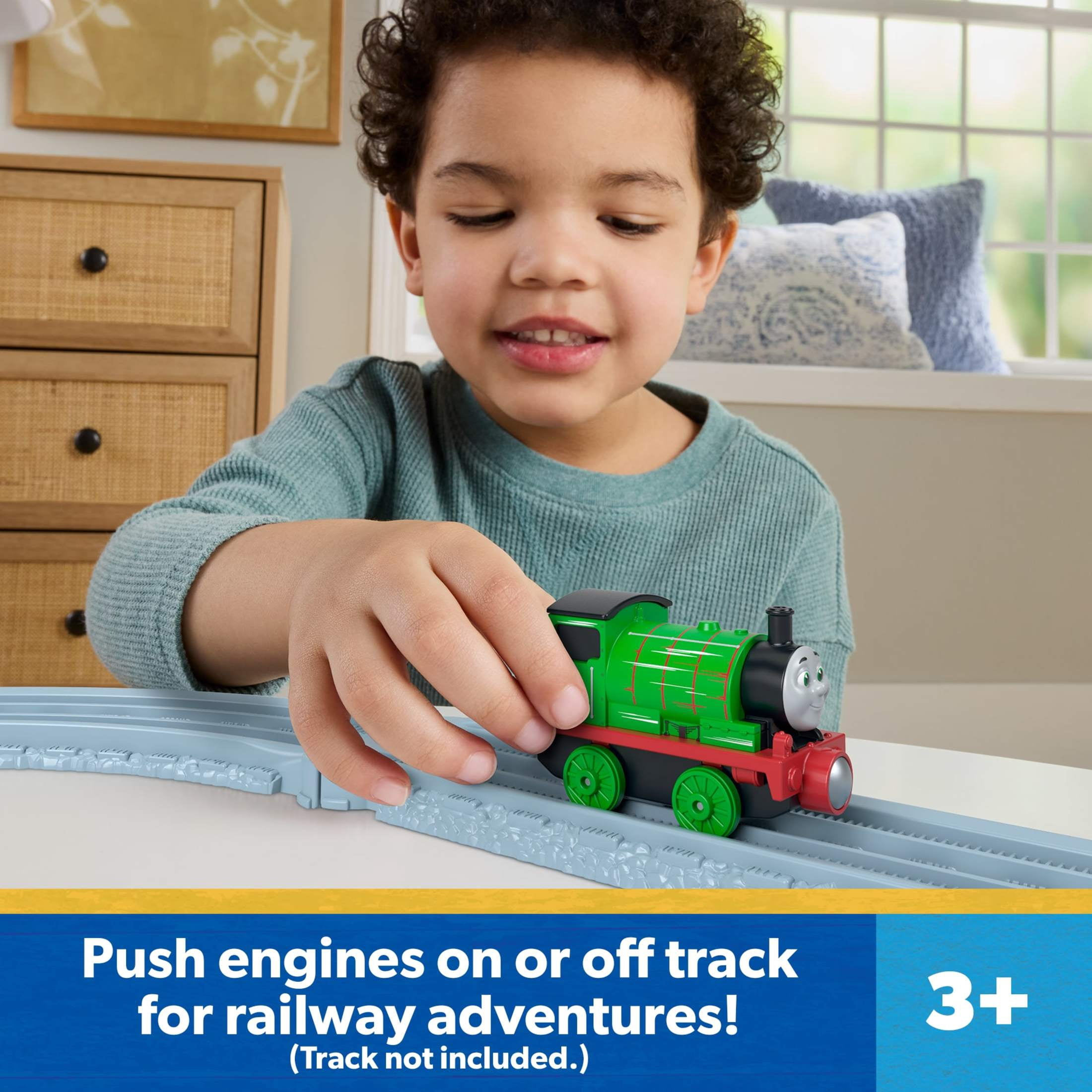 Thomas & Friends by Fisher Price Die-Cast Push-Around Toy Train Engine (Styles May Vary)