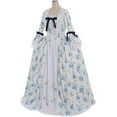 thumbnail image 2 of Women's Robe a la francaise 18th Century Marie Antoinette Rococo Gown Dress, 2 of 7