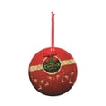 thumbnail image 1 of Delicate Iron Art Christmas Pendant Merry Christmas Tree Hanging Pendant Decor, 1 of 3