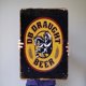 thumbnail image 3 of Placa Metal Vintage DB Barril Pintura Hierro Rectangular Arte Pared 30x40cm, 3 of 9