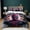 Color3, variant on DP Duvet Cover Set 3pcs Ultra Soft Bedding Set Lightweight Quilt Cover All Season Comforter Set Queen Size