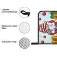 thumbnail image 4 of Pofeuu Funny Christmas Gnome Print Oven Mitts and Pot Holders 4 pcs Set,High Heat Resistant 500 Degree Extra Thicken Long Kitchen Cotton Oven Glove for Cooking, 4 of 6
