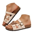 thumbnail image 3 of DAFEI Sandales à Plateforme pour Femmes Chaussures Sandales Compensées Épaisses Sandales pour Femmes avec Semelle Intérieure en Mousse Mémoire et Semelle Intérieure en Liège, 3 of 8