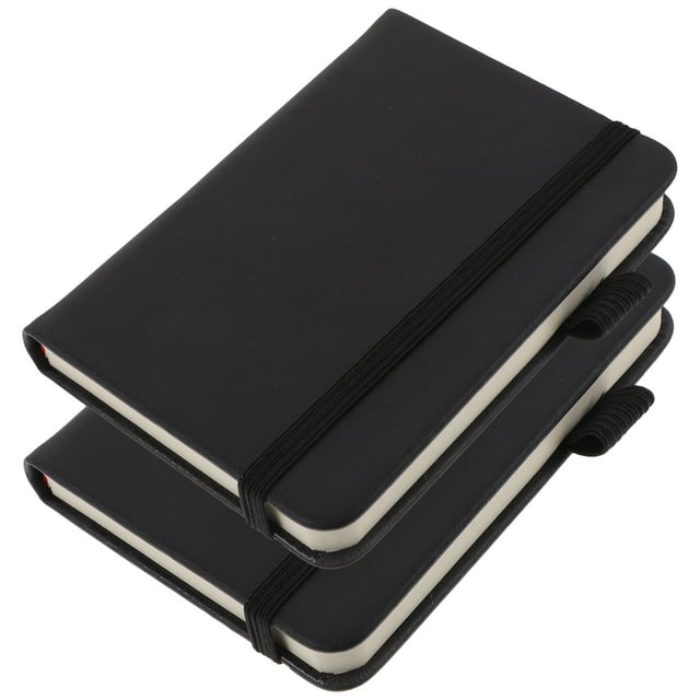 MasteelfCA 2Pcs Small Notebook Pocket Notepad Portable Notebook Multi-functional Memo Pad Small Notepad