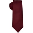 thumbnail image 1 of ORUYROP Cravates pour Hommes Couleur Unie Formelle Noire, 1 of 5
