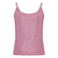 thumbnail image 5 of "pimelu Summer Tops for Women 2024, Ladies Summer Sequin Dressy Sparkle Cami Tank Tops 2024 Loose Vest Tunics Party Club Cocktail Sleeveless Tshirt Blouse", 5 of 6
