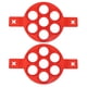 thumbnail image 5 of Molde para panqueques moldes para huevos antiadherentes de silicona roja hacer tortillas para hornear DIY ANGGREK Otros, 5 of 8