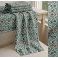 thumbnail image 6 of Soimoi Cotton Poplin Fabric Leaves & Floral Artistic Printed Fabric 1 Yard 42 Inch Wide, 6 of 7
