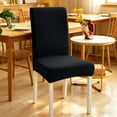 thumbnail image 6 of Dmlowu Stretch Chair Covers for Dining Chairs, Thick Knit Seat Covers for Restaurant Kitchen Home, Washable Removable, One Size fits 17.7-21.6 inches, 6 of 6