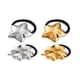 thumbnail image 4 of Metal Hair Tie Ponytail Hair Cuff Gold Hair Cuff Gold Ponytail Cuff Silver Metal Hair Ties Hair Elastic Hair Ties for Women Gold Hair Accessories, 4 of 4