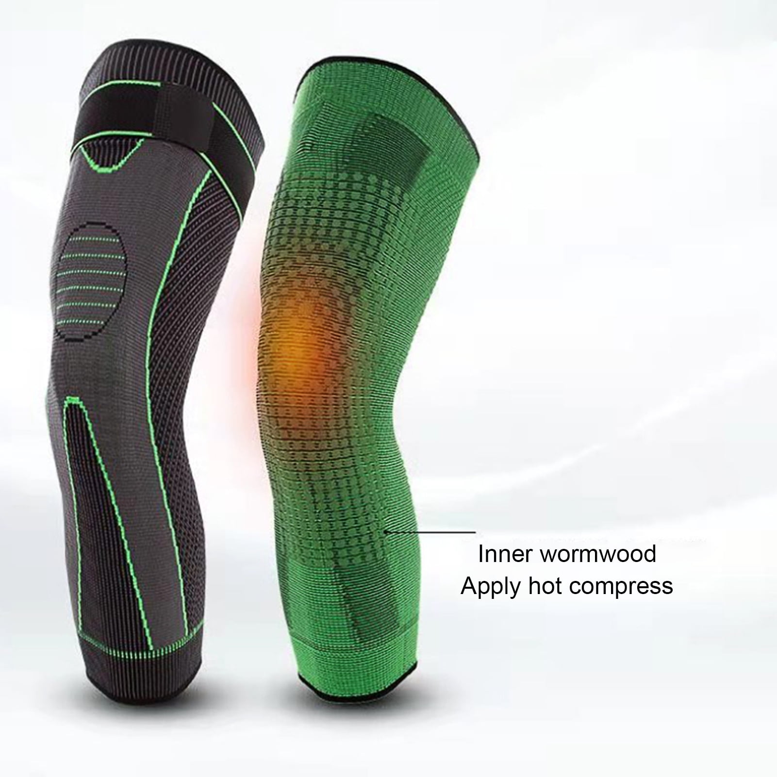 Cheers.US Knee Braces for Knee Pain Women&Men - 2 Packs Knee Brace for Knee Pain Set,Knee Brace Compression Sleeve, Knee Braces for Knee Pain Meniscus Tear,Arthritis Pain Relief