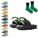 thumbnail image 5 of Pantuflas de tiburón con forma de linterna mejorada, pantuflas para parejas, dibujos animados divertidos para el hogar Can40x41, 5 of 5