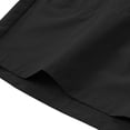 thumbnail image 6 of Mens All Day Comfy Pull-On Shorts 7" - Golf Casual Elastic Waist Quick Dry Cooling Shorts for Athletic Daily with Pockets Big and Tall Size S-4XL Black, 6 of 9