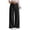 Black #042, variant on Corduroy Pants Women High Waisted Wide Leg Loose Trousers | Fall Winter Soft Ribbed Straight Leg Casual Pants with Pockets, Boho Streetwear, Business Casual Work Clothes, L