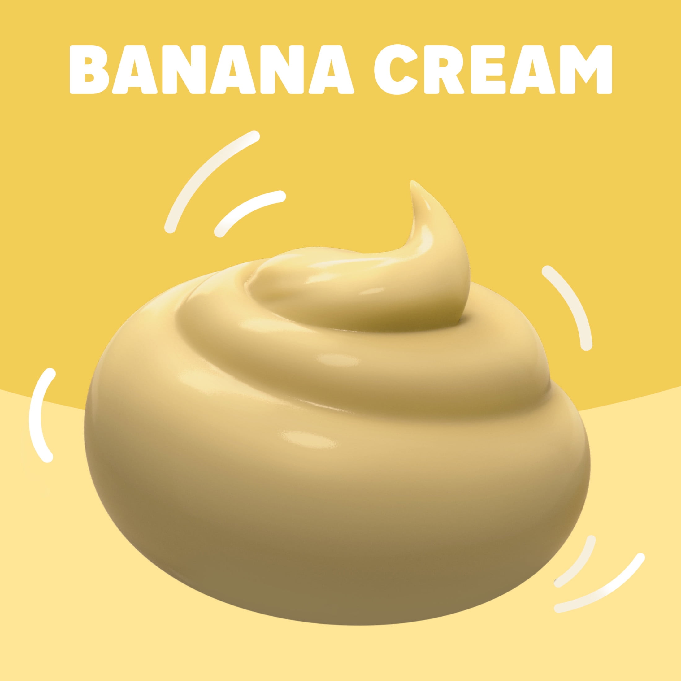 Jell-O Banana Cream Artificially Flavored Instant Pudding & Pie Filling Mix, 3.4 oz. Box