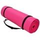 thumbnail image 3 of Esterilla de Yoga y Rodillera para Ejercicios de Alta Densidad y Resistencia Extra Gruesa de 1/2 Pulgada con Correa de Transporte, Rosado, 3 of 9