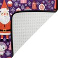 thumbnail image 5 of SKYSONIC Christmas Santa Cute Non-Slip Area Rug, Penguin Snowman Floor Carpet Comfort Floor Mats Decor for Indoor Front Porch Living Room Bedroom Kitchen, 36"x24", 5 of 5