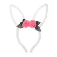 thumbnail image 1 of Diadema con Orejas de conejo, tocado de Cosplay, accesorios para fotos, bonitos sombreros para niños, diadema de Halloween para fiesta de Halloween y Blanco Yinane Sombreros de cosplay, 1 of 8