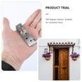 thumbnail image 4 of IFANLANDOR 2 Pcs Charnière de Porte Cachée en Acier Inoxydable 360 avec Rotation pour Portes d'Armoire Robuste et Facile à Installer, 4 of 5