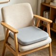 thumbnail image 6 of Ergonomic Memory Foam Seat Cushion, High Resilience Memory Foam Seats Provide Softness and Support for Office Chair, Breathable Cushion for Car Home Dining,13.4x9.4x1.4 Inch, 6 of 6