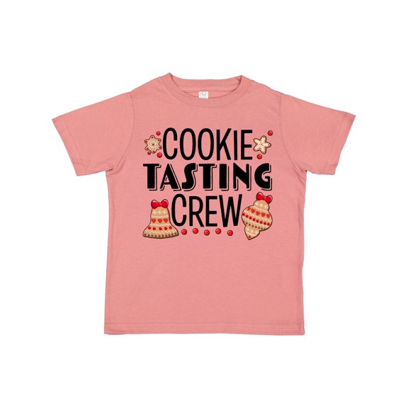 Inktastic Christmas Cookie Tasting Crew with Holiday Cookies Boys or Girls Toddler T-Shirt