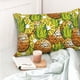 thumbnail image 4 of Fotbe Tropical Summer Fruit Funda de Almohada Decorativa Estilo Occidental, Lujo en Algodón, Fundas para Almohadas King, Cojín Estampado para Decoración del Hogar-20"x30", 4 of 6