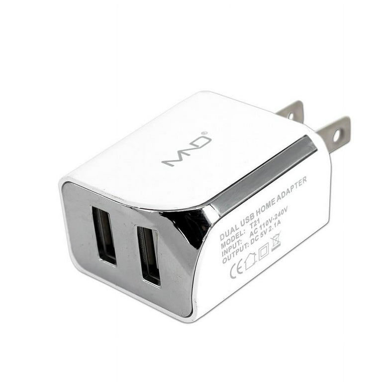 2 in 1 USB Type C Chargers Bundle for Google Pixel 3 XL Pixel 3 Pixel 2 XL Pixel 2 Pixel XL Pixel Nexus 6P White 2.1Ah Travel Charger Adapter