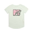thumbnail image 2 of MTV Scribbles Women's Graphic T-Shirt Rolled Sleeve Tee, 2 of 6
