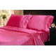 thumbnail image 2 of Juego de sábanas MK Collection Queen Soft Silky Satin Rosa Fuerte, 2 of 2