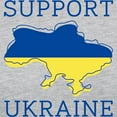 thumbnail image 3 of CafePress - Support Ukraine - Womens Baseball Tee, 3 of 4