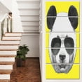 thumbnail image 1 of Funny Panda with Sunglasses - Animal Canvas Art Print, 1 of 3