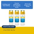 thumbnail image 3 of FROG Bac Pac Replacement Chlorine Cartridges for Use with Pool FROG Model 5400 and 6100 Cyclers - Prefilled for Easy and Convenient Pool Sanitizing & Water Care - 3 Pack, 3 of 5