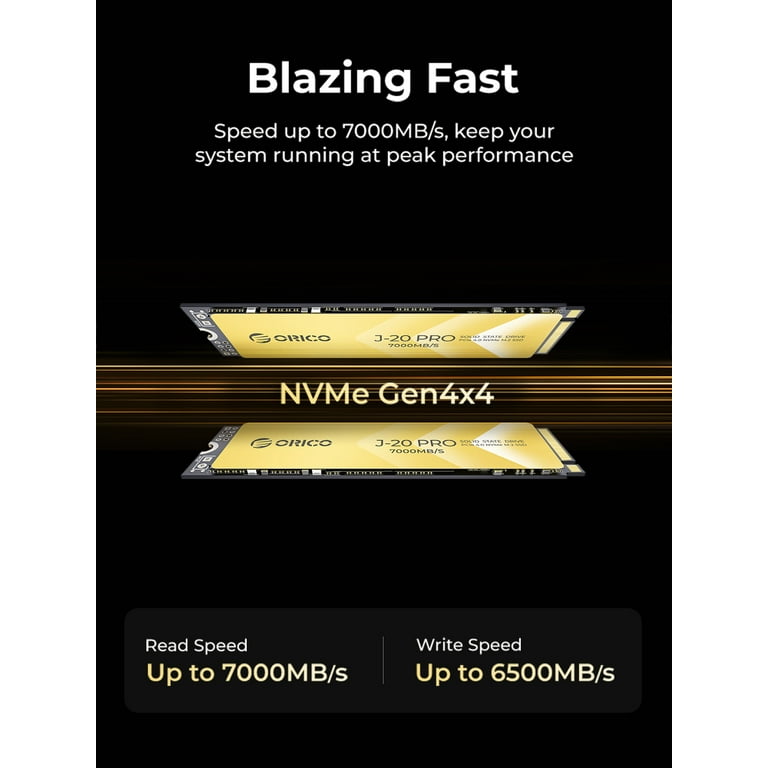 【新品未開封】ORICO NVMe M.2 SSD 1TB PCIe 3.0 Amazon.com: ORICO M.2 NVMe SSD 512GB with Heatsink, Up to 2800MB/s