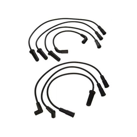 Spark Plug Wire Set - Compatible with 2002 - 2006 Chevy Silverado 1500 4.3L V6 2003 2004 2005