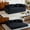 Black, variant on BSHTI 77" Corduroy Convertible Sleeper Sofa Bed with Cylindrical Pillow, No Assembly, Small Space for Living Room(Green)