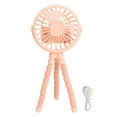 thumbnail image 2 of Mini Ventilateur avec 3 Vitesses, Design Portable et Suspendable, Puissance de Vent Réglable, Mode Veilleuse LED, 2 of 7