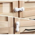 thumbnail image 3 of Child Safety Cabinet Locks, WeGuard Baby Proof Drawer Latches No Drill Child Proof Cabinet Latch Baby Safety Locks for Cabinet Drawer 8 Pack, 3 of 6