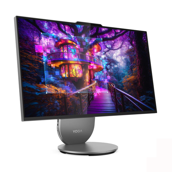 Restored Lenovo Yoga AIO 27Iah10 27" Touch AIO Ultra 5 125H 16GB RAM 512GB SSD W11H (Refurbished)
