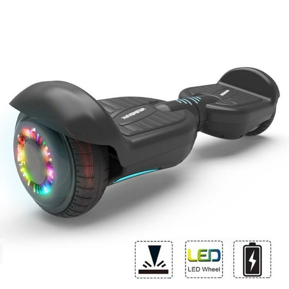 HOVERSTAR Hoverboard ( All-New HS2.1 version ), Two-Wheel Self Balancing Flashing LED Wheels Electric Scooter (Black)
