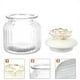 thumbnail image 5 of Botella de vidrio transparente vacía para alimentos, frasco de vidrio para almacenar granos de café con tapa, 5 of 6