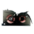 thumbnail image 2 of CPU+ GPU Fan Laptop Cooling Fan DC 5V 4-pin 4-wires for MSI GS63 GS63VR GS73 GS73VR MS-16K2 MS-17B Laptop Part Brushless, 2 of 10