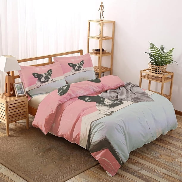 Funda Nórdica King Size, Juego de Cama para Perro y Decoración de Dormitorio - Ultra Suave Transpirable