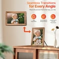thumbnail image 3 of NUSICAN WiFi Digital Picture Frame 10.1" 32GB, Electronic Photo Frame with HD IPS Touch Screen, Auto Rotate, Slideshow, Wall Mountable ,Easy Setup Digital Frame to Share Photos & Videos via Free App, 3 of 11