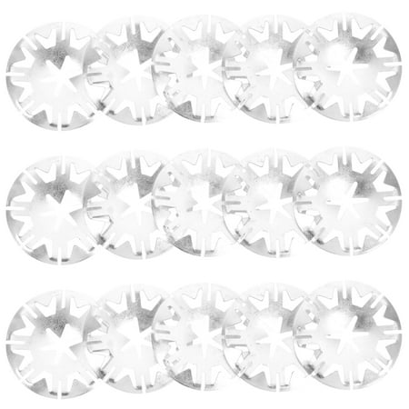 

100pcs Safety Washers Heat Plate Discs Internal Tooth Washers for Car Auto Hood