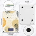thumbnail image 2 of Leaves Circles Spots Food Scale Digital Kitchen Scale Waterproof Tempered Glass Tare Function 11 lb for Baking Cooking Meal Prep, 2 of 7