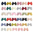 thumbnail image 5 of Bandeau Grand pour Cheveux, Pince à Ressort, Nœud Réglable, Multicolore, Sans Accroc, Porte-Queue, Épingles à Cheveux, Chouchous pour Filles, Jaune, 1 Ensemble, 5 of 5