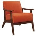 thumbnail image 1 of Lexicon Fauteuil d'Appoint en Velours Orange, 1 of 6